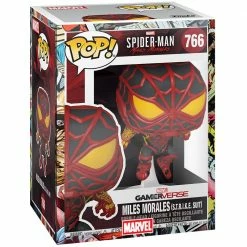 IN STOCK: Funko POP Games: Miles Morales - S.T.R.I.K.E. Suit With Marvel Sleeve
