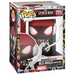 IN STOCK: Funko POP Games: Miles Morales - Winter Suit With Marvel Sleeve