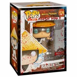 PRE-ORDER: Funko POP Games: Mortal Kombat - Raiden With Lightning With MK Sleeve