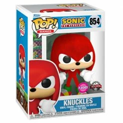 PRE-ORDER: Funko POP Games: TGTCon'22 - Sonic: Knuckles (Flocked)