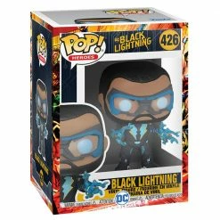 IN STOCK: Funko POP Heroes: Black Lightning - Black Lightning With DC Sleeve