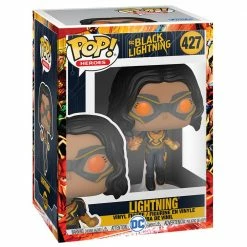 IN STOCK: Funko POP Heroes: Black Lightning - Lightning With DC Sleeve