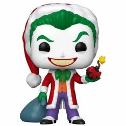 IN STOCK: Funko POP Heroes: DC Holiday- Santa Joker With PPJoe Snow Flake Sleeve