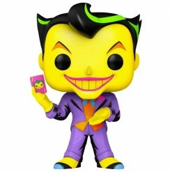 IN STOCK: Funko POP Heroes: DC- Joker (Black Light) With GITD Protector