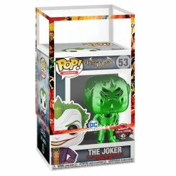 IN STOCK: Funko POP Heroes: DC - The Joker (Green Chrome) With PPJoe DC Sleeve
