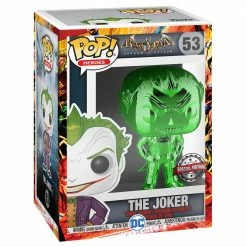 IN STOCK: Funko POP Heroes: DC - The Joker (Green Chrome) With PPJoe DC Sleeve
