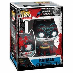 IN STOCK: Funko POP Heroes: Dia De Los DC - Batman With Halloween Sleeve
