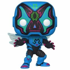 IN STOCK: Funko POP Heroes: Dia De Los DC - Blue Beetle With Halloween Sleeve
