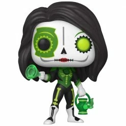 IN STOCK: Funko POP Heroes: Dia De Los DC - Green Lantern (Jessica Cruz) With Halloween Sleeve