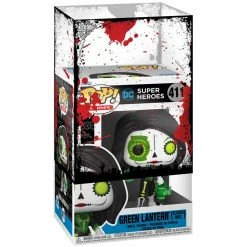 IN STOCK: Funko POP Heroes: Dia De Los DC - Green Lantern (Jessica Cruz) With Halloween Sleeve