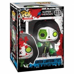 IN STOCK: Funko POP Heroes: Dia De Los DC - Green Lantern (Jessica Cruz) With Halloween Sleeve
