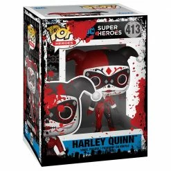IN STOCK: Funko POP Heroes: Dia De Los DC - Harley With Halloween Sleeve