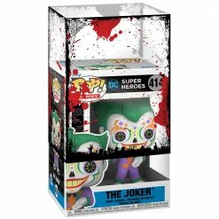 IN STOCK: Funko POP Heroes: Dia De Los DC - Joker With Halloween Sleeve