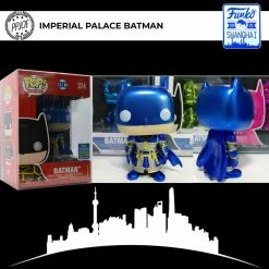 IN STOCK: Funko POP Heroes: Imperial Palace - Blue Batman Metallic [Limited Edition]