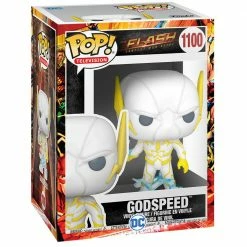 IN STOCK: Funko POP Heroes: The Flash - Godspeed With Free DC Sleeve