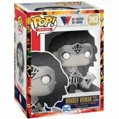 IN STOCK: Funko POP Heroes: WW 80th - Wonder Woman (Black Lantern) With DC Sleeve