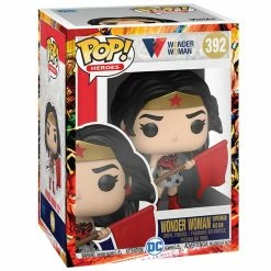 IN STOCK: Funko POP Heroes: WW 80th - Wonder Woman (Superman: Red Son) With DC Sleeve