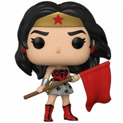 IN STOCK: Funko POP Heroes: WW 80th - Wonder Woman (Superman: Red Son) With DC Sleeve