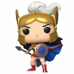 IN STOCK: Funko POP Heroes: WW80th - Wonder Woman (Challenge Of The Gods) With Free DC Sleeve