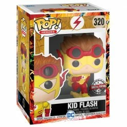IN STOCK: Funko POP Heroes: Young Justice - Kid Flash With Chance Of A Chase With PPJoe DC Sleeve