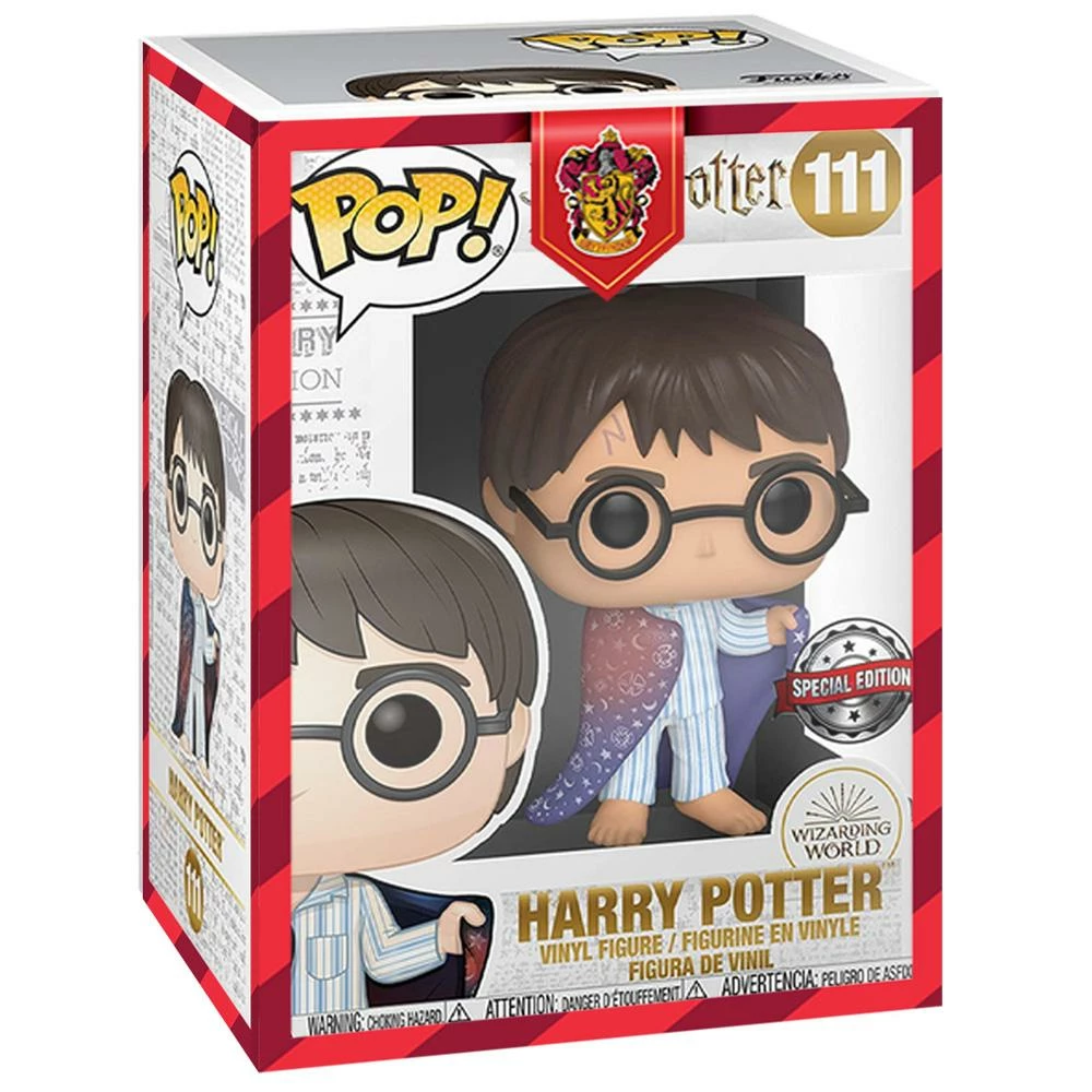 PRE-ORDER: Funko POP: HP - Harry With Invisibility Cloak With Gryffindor Sleeve