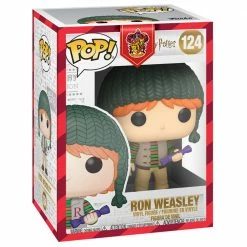 IN STOCK: Funko POP HP: Holiday- Ron Weasley With Gryffindor Sleeve