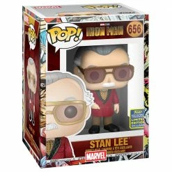 IN STOCK: Funko POP Icons: Stan Lee Cameo With PPJoe Marvel Sleeve