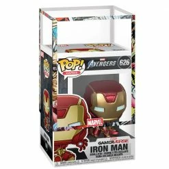 IN STOCK: Funko POP Marvel: Avengers Game - Iron Man With PPJoe Marvel Sleeve