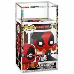 IN STOCK: Funko POP Marvel: Deadpool 30th - Flamenco Deadpool With Marvel Sleeve