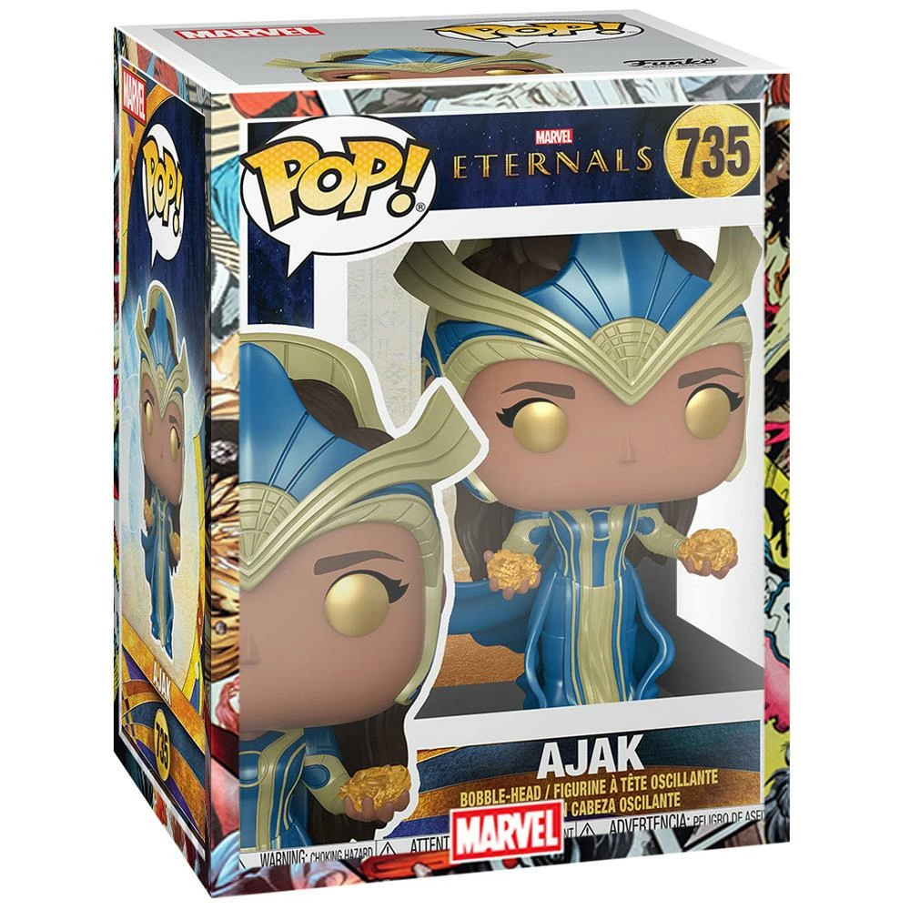 IN STOCK: Funko POP Marvel: Eternals - Ajak With Marvel Sleeve