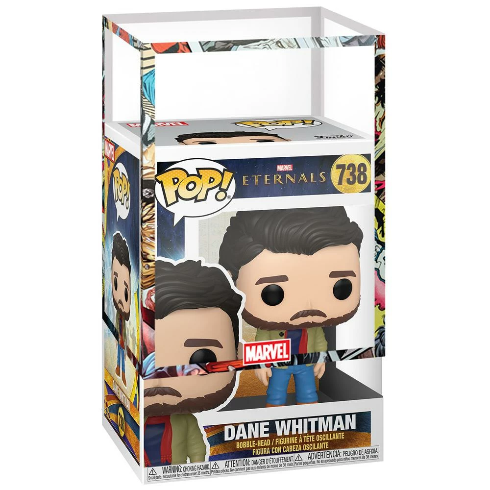 IN STOCK: Funko POP Marvel: Eternals - Dane With Marvel Sleeve