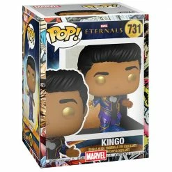 IN STOCK: Funko POP Marvel: Eternals - Kingo With Marvel Sleeve