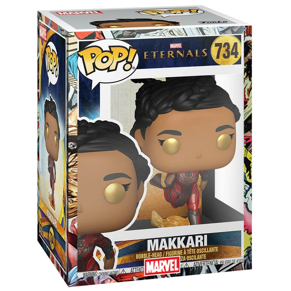IN STOCK: Funko POP Marvel: Eternals - Makkari With Marvel Sleeve
