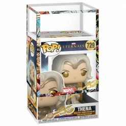 IN STOCK: Funko POP Marvel: Eternals - Thena With Marvel Sleeve
