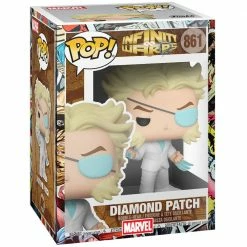 IN STOCK: Funko POP Marvel: Infinity Warps - Diamond Patch With Chance Of Hand Painted Protector