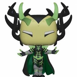 IN STOCK: Funko POP Marvel: Infinity Warps - Madame Hel With Chance Of Hand Painted Protector