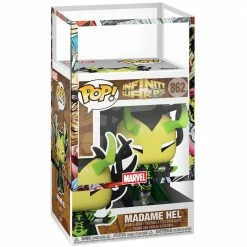 IN STOCK: Funko POP Marvel: Infinity Warps - Madame Hel With Chance Of Hand Painted Protector