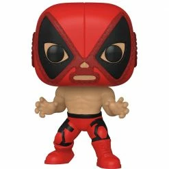 IN STOCK: Funko POP Marvel: Lucha Libre - Dead Pool With PPJoe Sleeve
