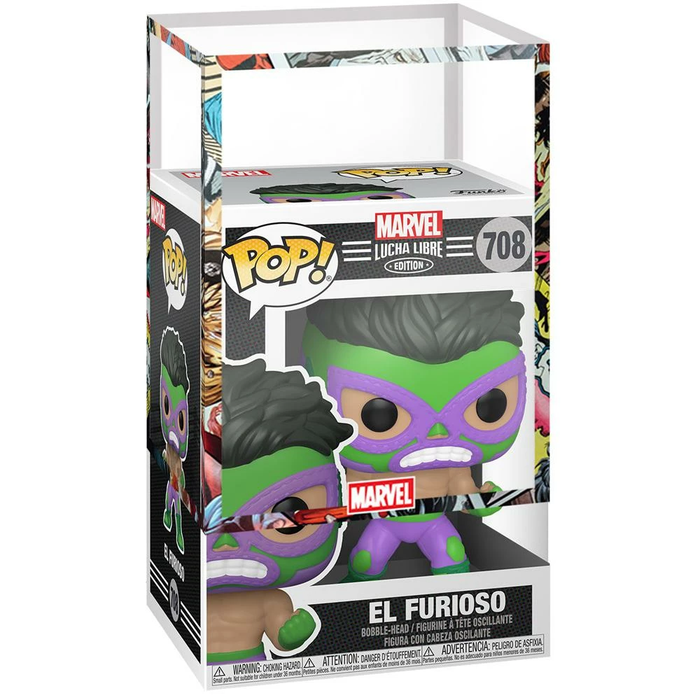 IN STOCK: Funko POP Marvel: Lucha Libre - Hulk With PPJoe Sleeve