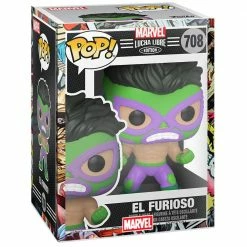 IN STOCK: Funko POP Marvel: Lucha Libre - Hulk With PPJoe Sleeve
