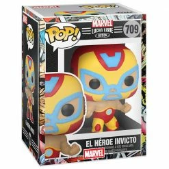 IN STOCK: Funko POP Marvel: Lucha Libre - Iron Man With PPJoe Sleeve