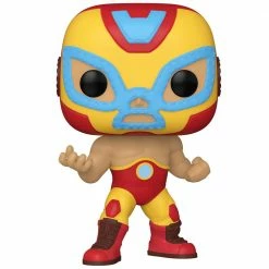 IN STOCK: Funko POP Marvel: Lucha Libre - Iron Man With PPJoe Sleeve