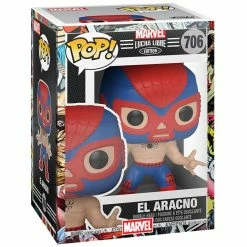 IN STOCK: Funko POP Marvel: Lucha Libre - Spider-Man With PPJoe Sleeve