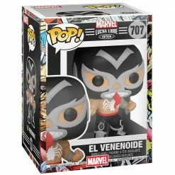 IN STOCK: Funko POP Marvel: Lucha Libre - Venom With PPJoe Sleeve