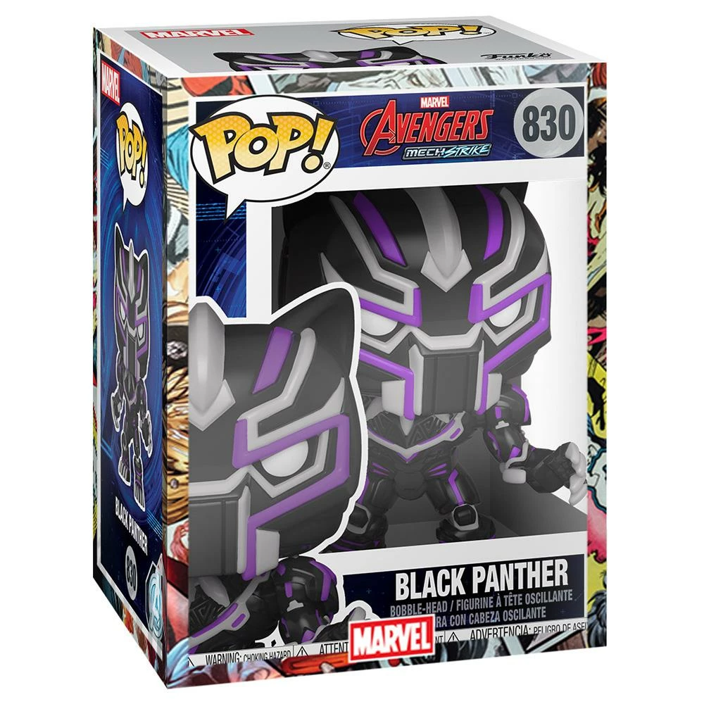 IN STOCK: Funko POP Marvel: Marvel Mech - Black Panther With Marvel Sleeve