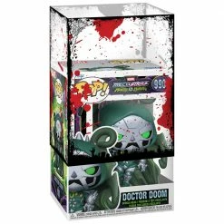 PRE-ORDER: Funko POP Marvel: Monster Hunters- Dr. Doom With Halloween Sleeve / Protector