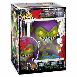 PRE-ORDER: Funko POP Marvel: Monster Hunters- Green Goblin With Halloween Sleeve / Protector