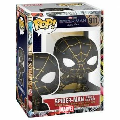 IN STOCK: Funko POP Marvel: Spider-Man: No Way Home - Spider-Man (Black & Gold Suit) With Marvel Sleeve