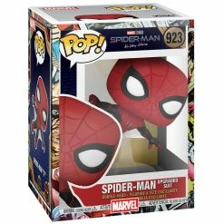 IN STOCK: Funko POP Marvel: Spider-Man: No Way Home - Spider-Man (Upgraded Suit) With Marvel Sleeve