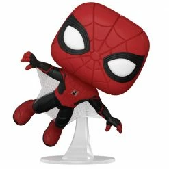 IN STOCK: Funko POP Marvel: Spider-Man: No Way Home - Spider-Man (Upgraded Suit) With Marvel Sleeve